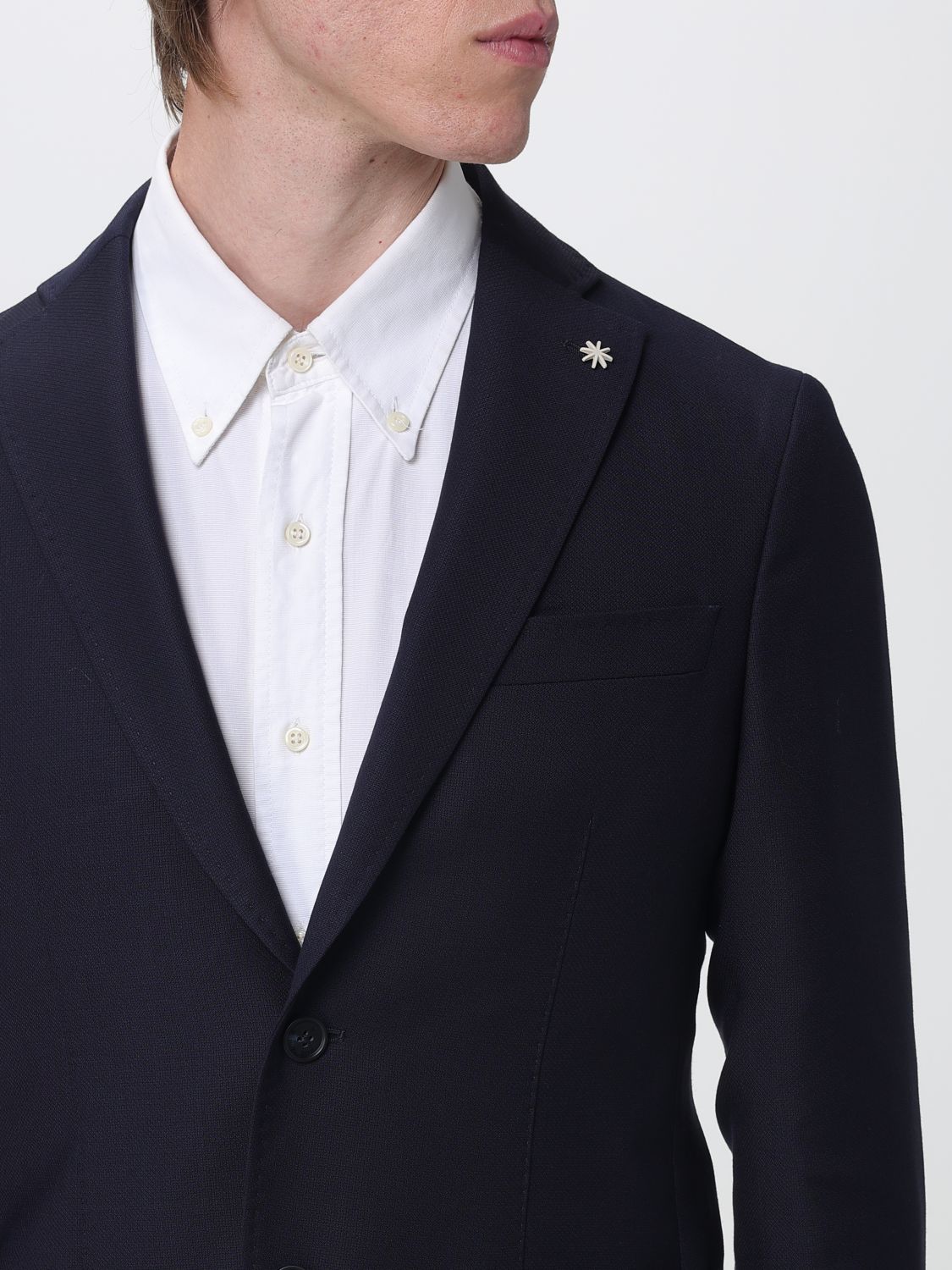 Jacket Men color Blue