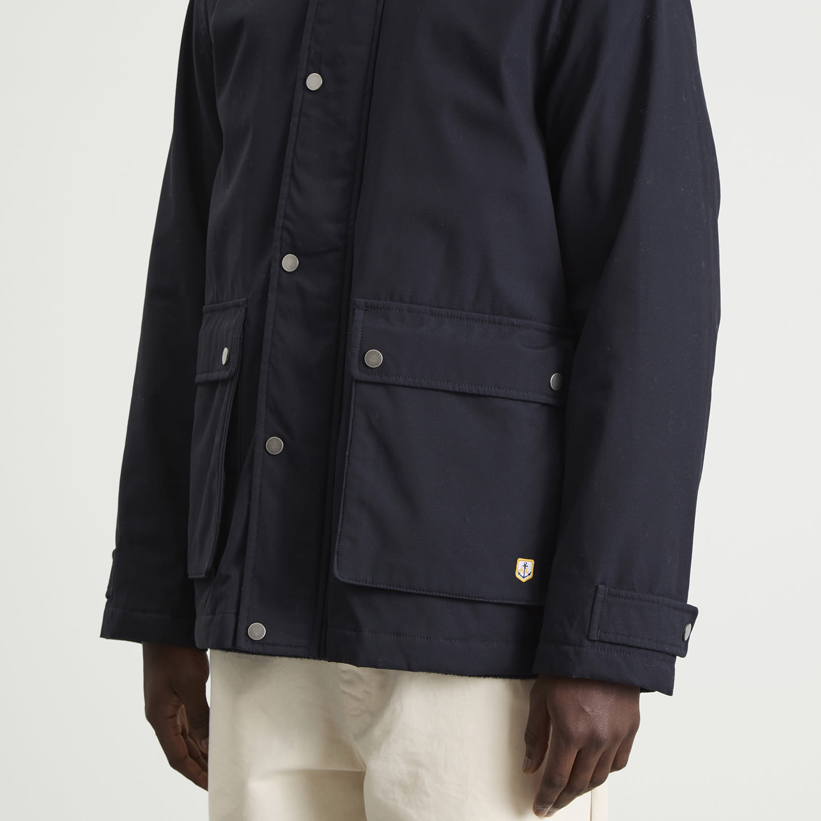 Men's Quilted Work Jacket Rich Navy