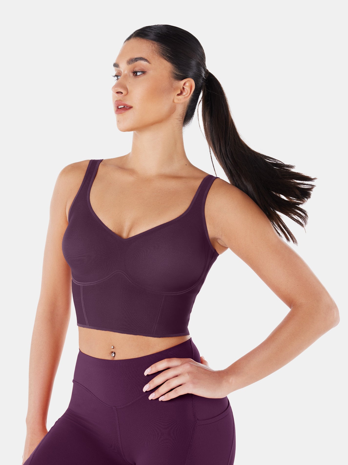 Body Sculpt Bra Tank - Midnight