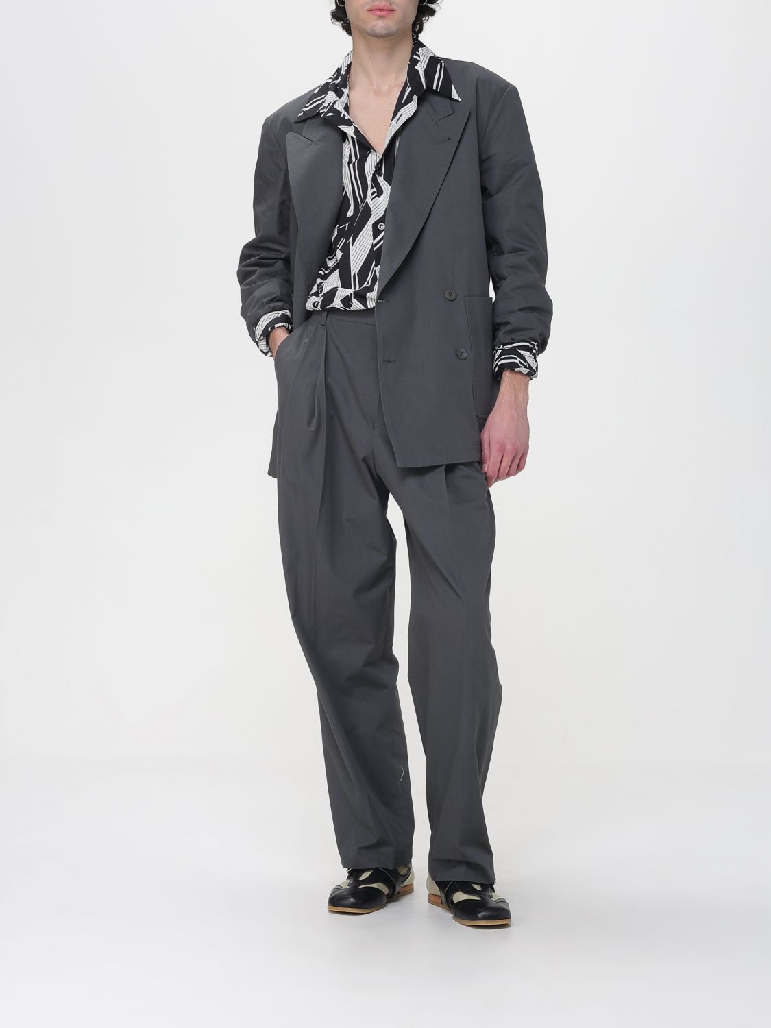 Jacket Men color Grey