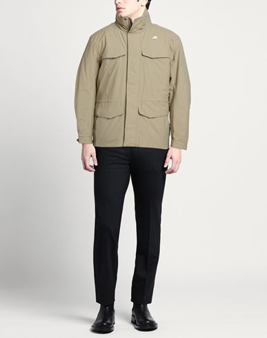 Man Jacket Beige Size S Recycled polyamide