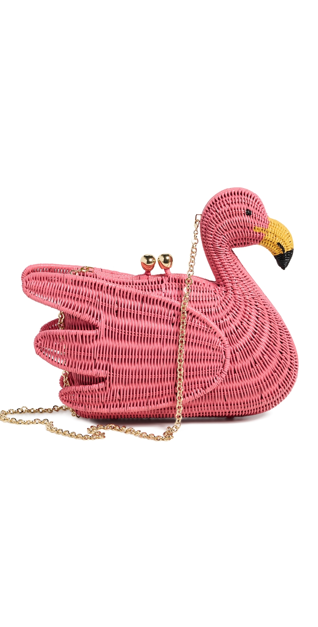 Dante Flamingo Clutch Pink One Size