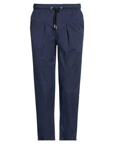 Man Pants Navy Size S Cotton, Polyamide, Elastane