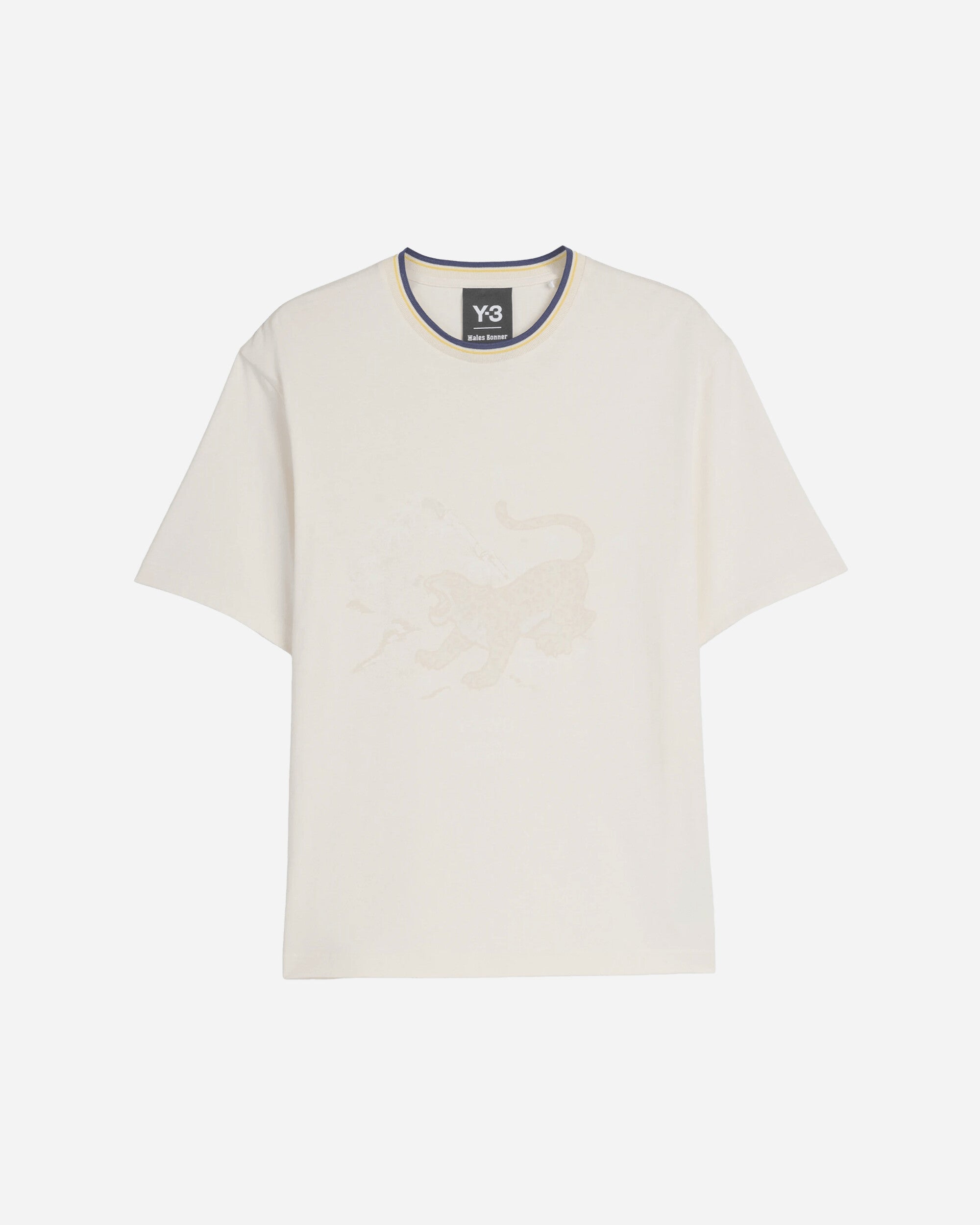 Men's Y3 x Wales Bonner Graphic T-Shirt Chalk White