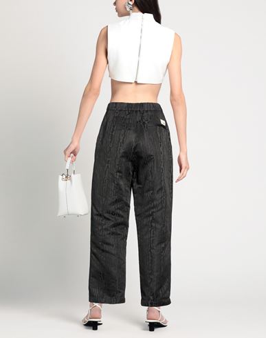 Woman Pants Black Size S Polyester