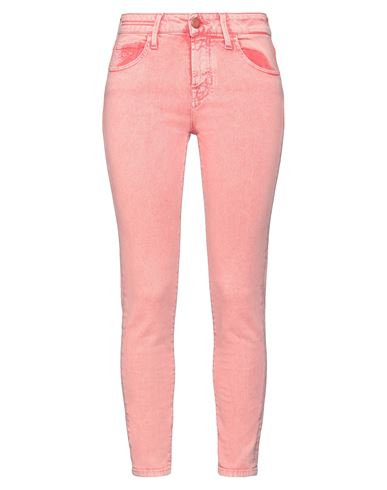 Jacob Cohёn Woman Jeans Coral Size 30 Cotton, Elastomultiester, Elastane