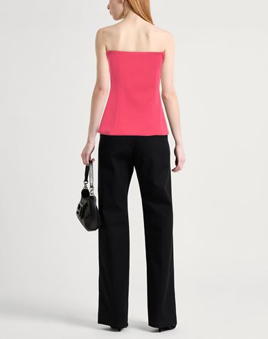 Woman Top Fuchsia Size M Polyester