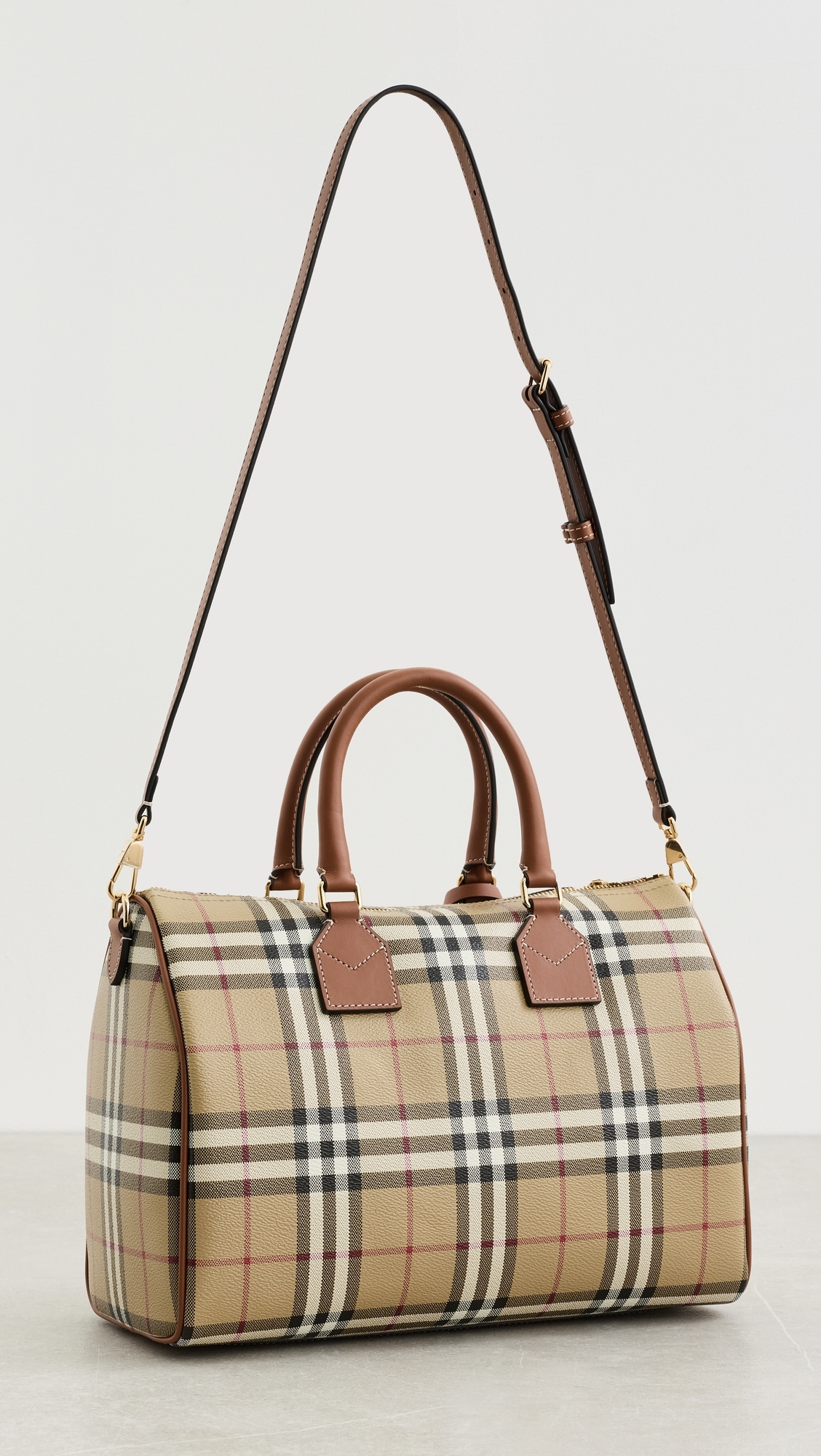 Medium Bowling Bag Vintage Check One Size