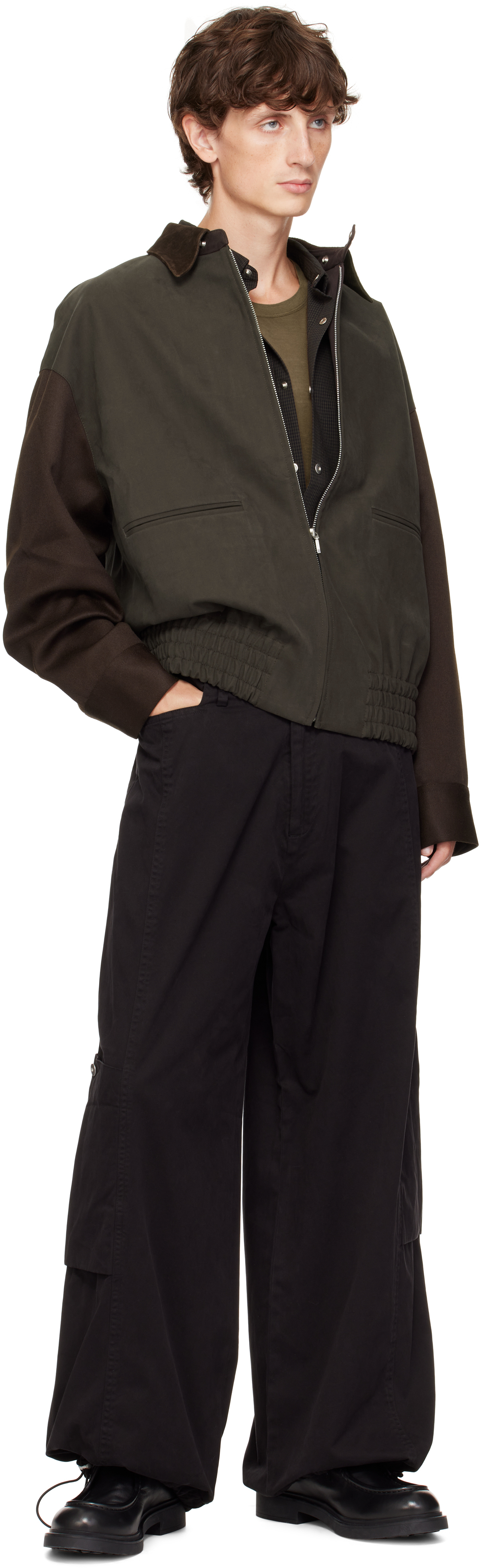 Omar Afridi Brown Noto Jacket