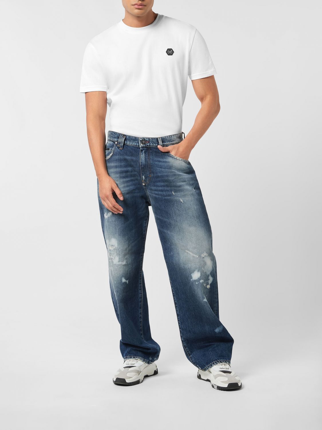 Jeans Men color Denim