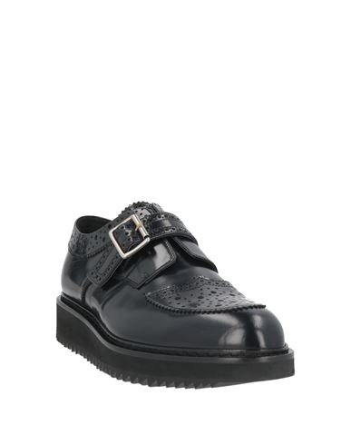 Man Loafers Black Size 11 Leather