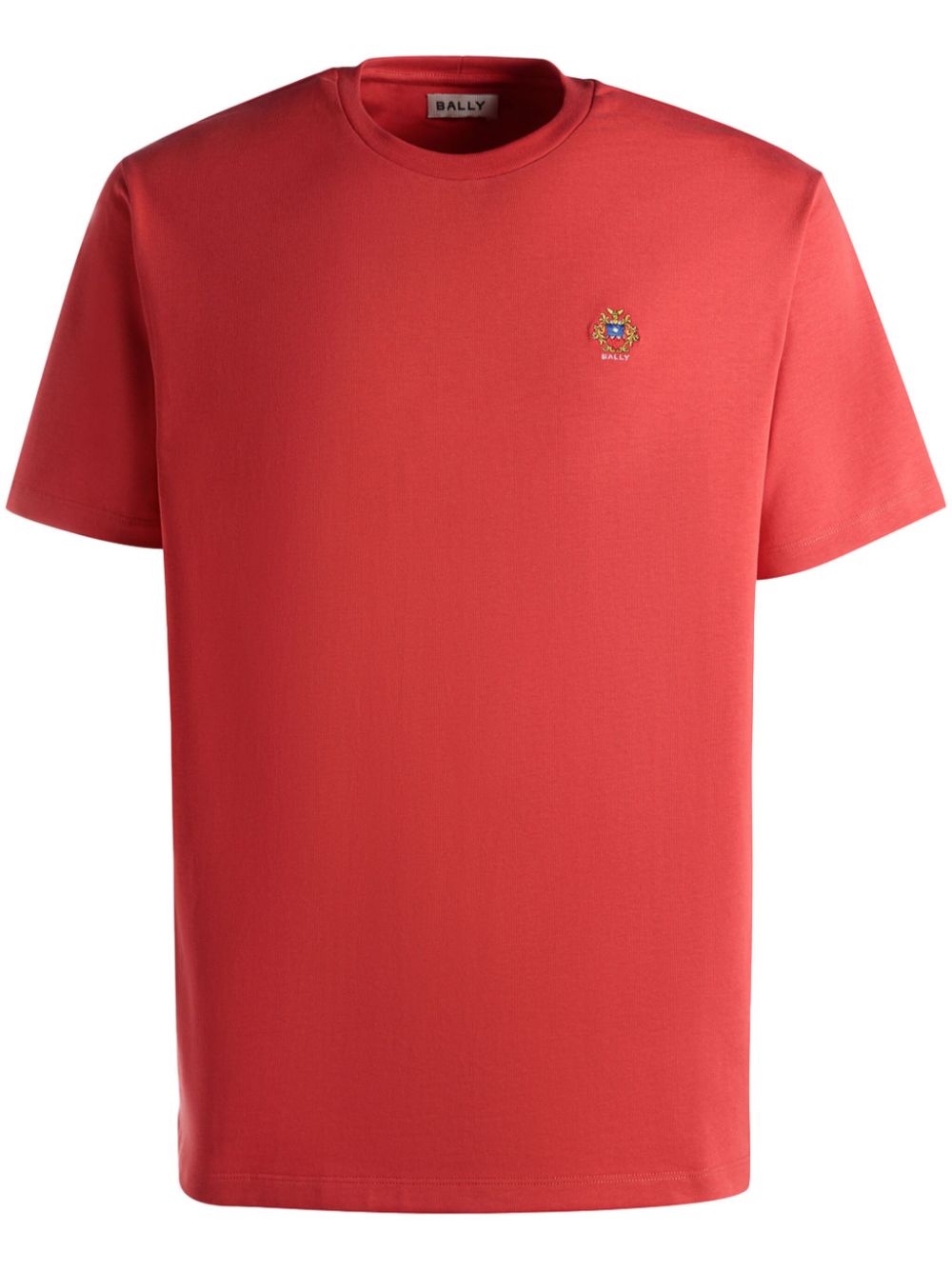 Logo-embroidered crew-neck T-shirt