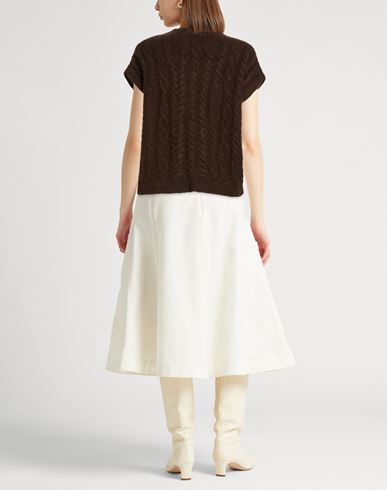Woman Sweater Chocolate brown Size S Mohair wool, Polyamide, Elastane