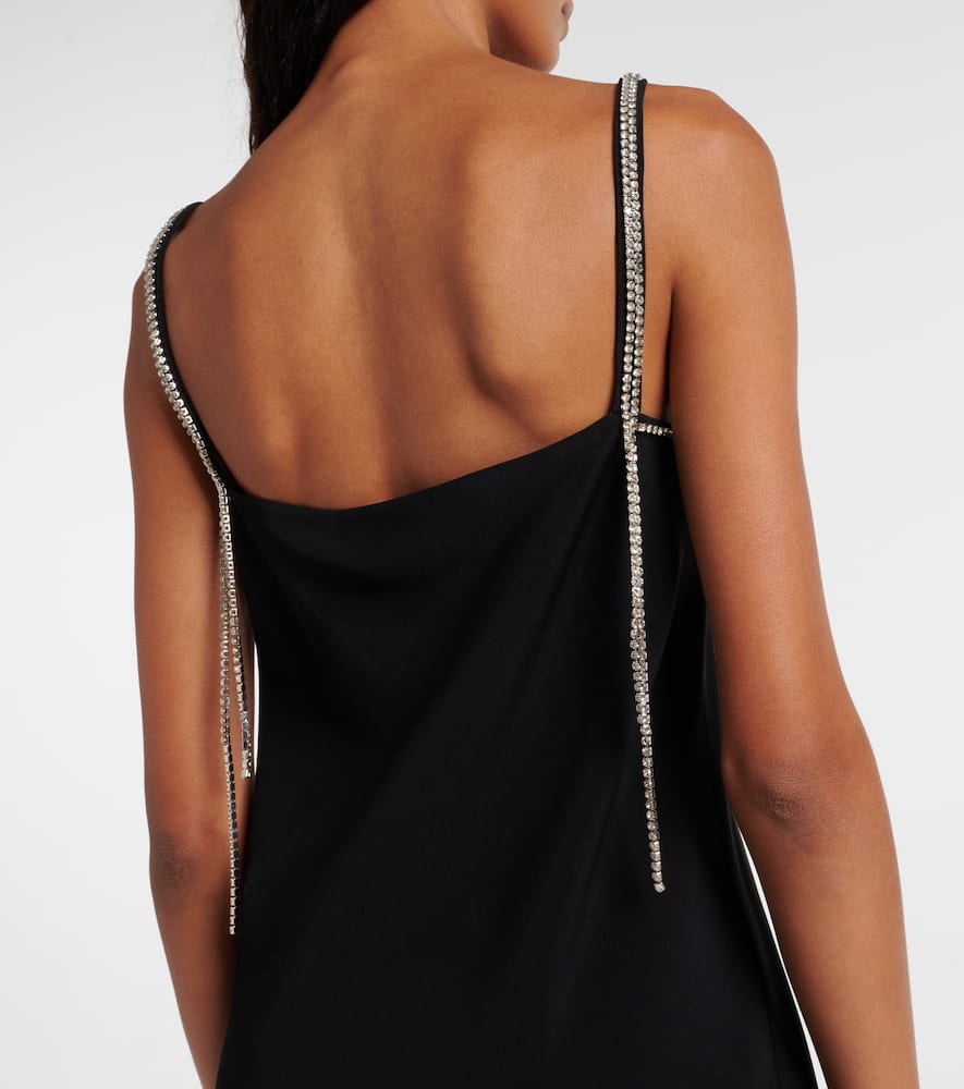 Abetone1234 embellished cady slip dress