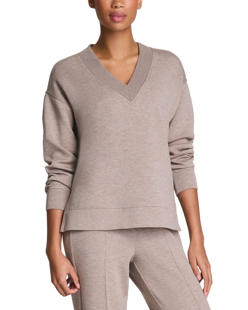 Brushed V-Neck Tunic