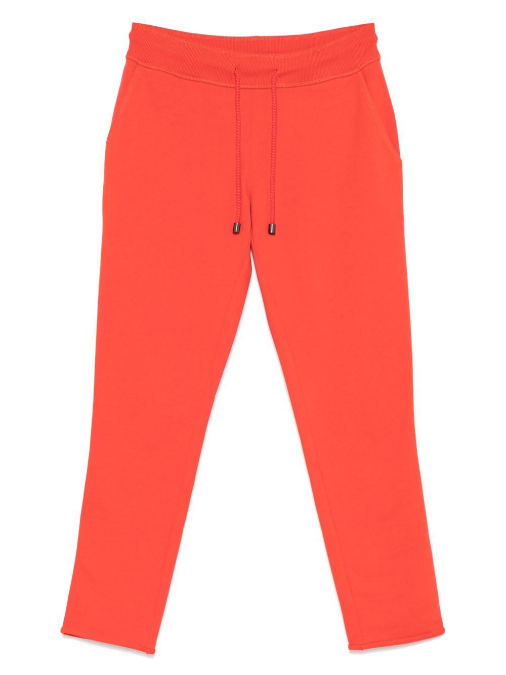 Cotton-blend track pants - Red