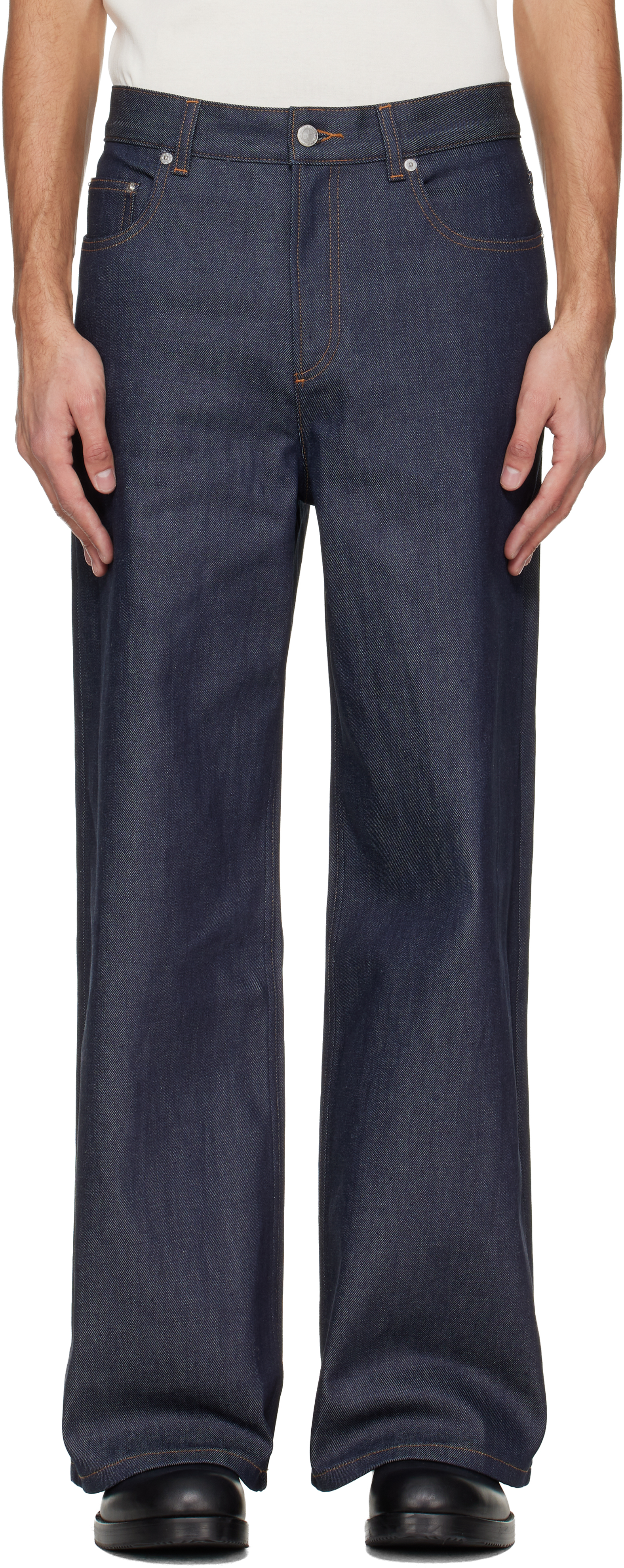 Navy Clyde Jeans