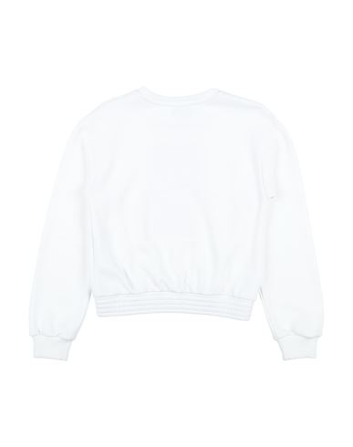 Kid Girl Sweatshirt Ivory Size 14 Polyamide, Cotton, Elastane