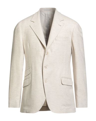 Man Blazer Ivory Size 34 Wool, Cashmere