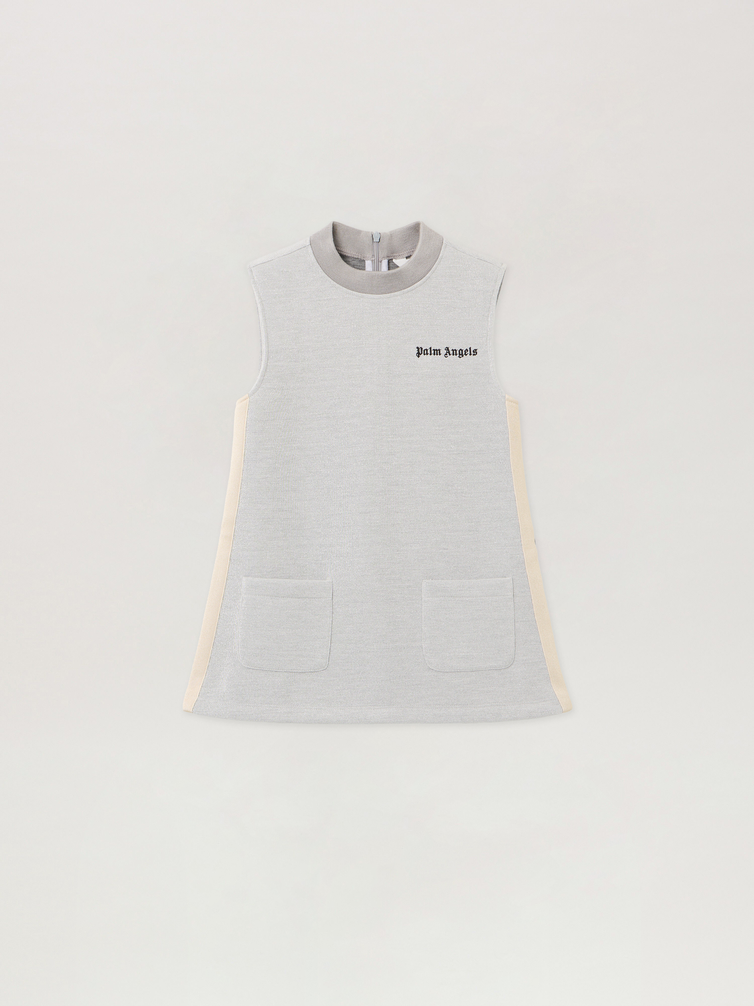 Pa Lurex Track Dress Kids  Silver
