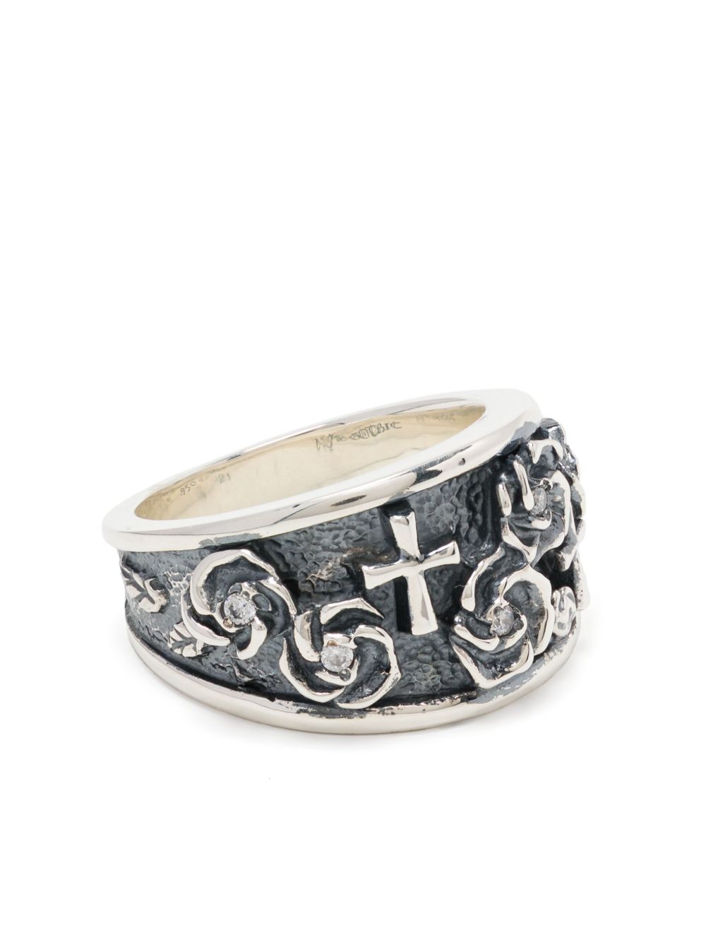 Yohji Yamamoto rose ring - Silver