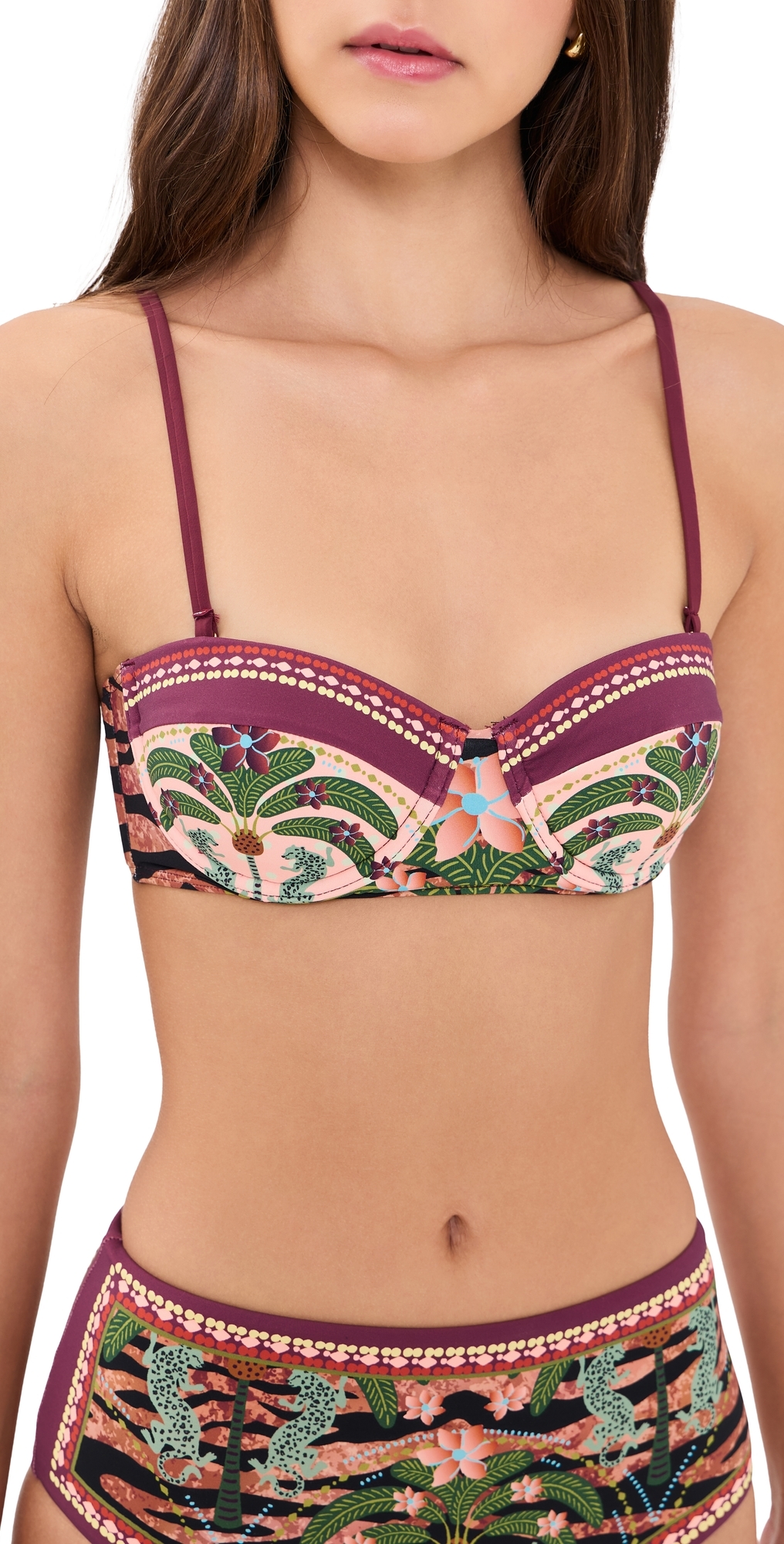 Nani Bikini Top Deep Jungle