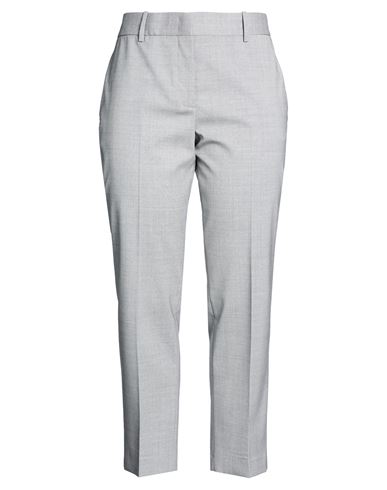 Woman Pants Grey Size 10 Virgin Wool, Elastane