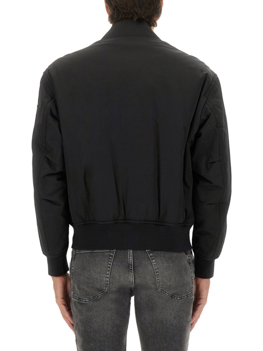 Bomber Jacket With Removable Lining