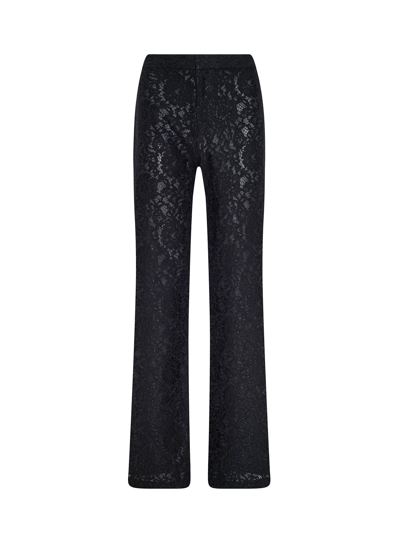 Livvy Lace Trouser In Black