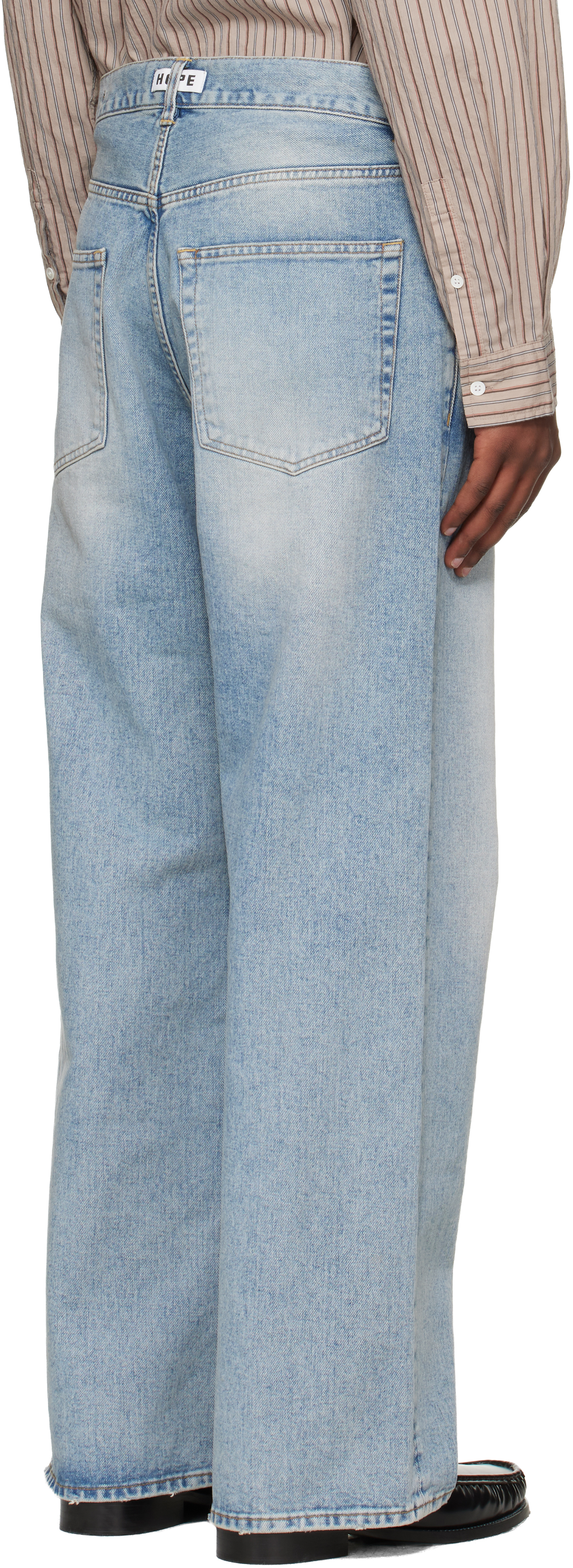 Blue Loose-Fit Jeans