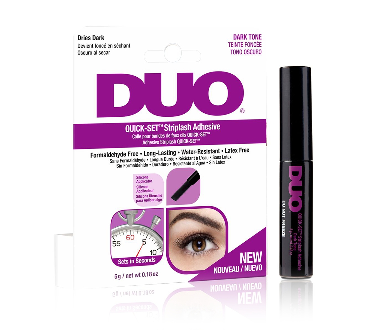Quick-Set Striplash Adhesive - Dark
