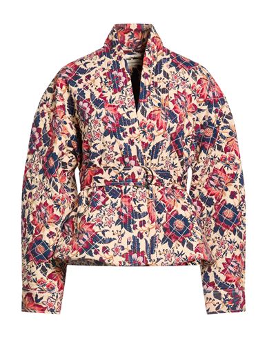 Woman Jacket Cream Size XS/S Organic cotton, Lycra
