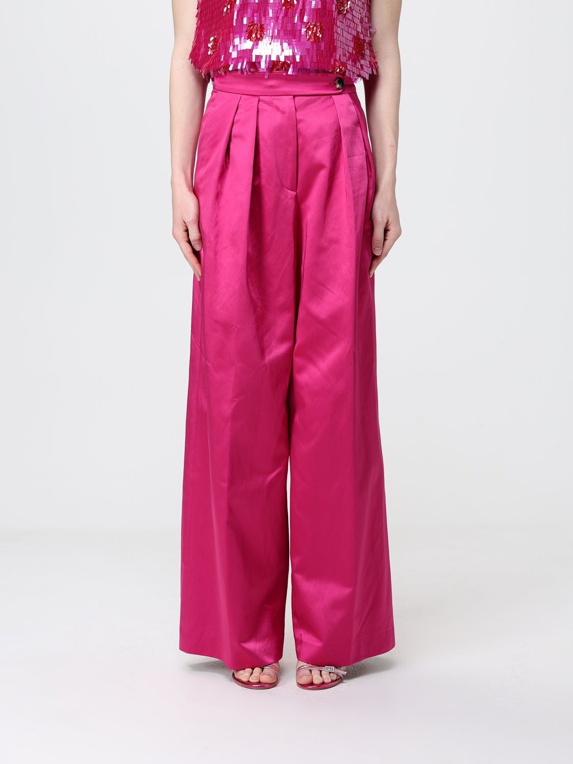 Pants Woman color Pink