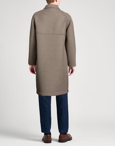 Man Overcoat & Trench Coat Light grey Size 40 Polyacrylic, Viscose, Wool, Elastane