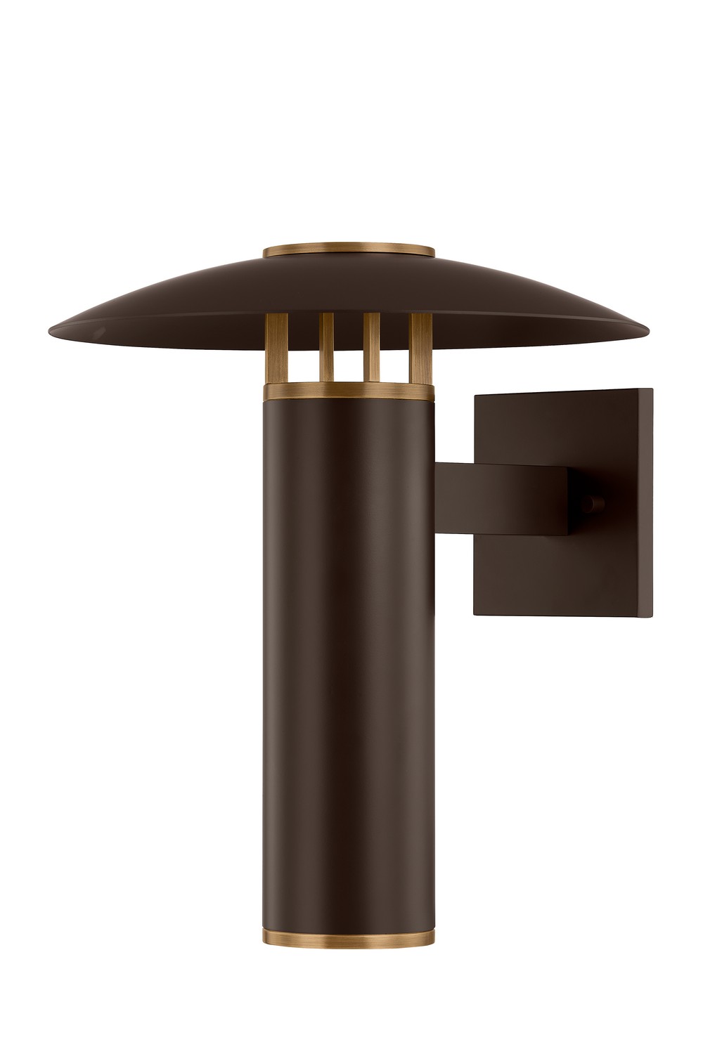 Patina Brass Bronze Wall Sconce from the Birk Collection