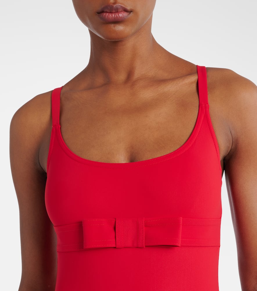 Bow-detail swimsuit