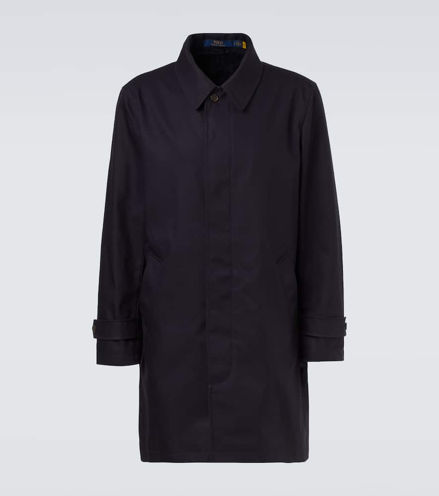 Cotton twill car coat