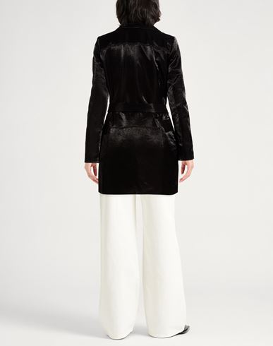 Woman Jacket Black Size 6 Wool, Polyamide
