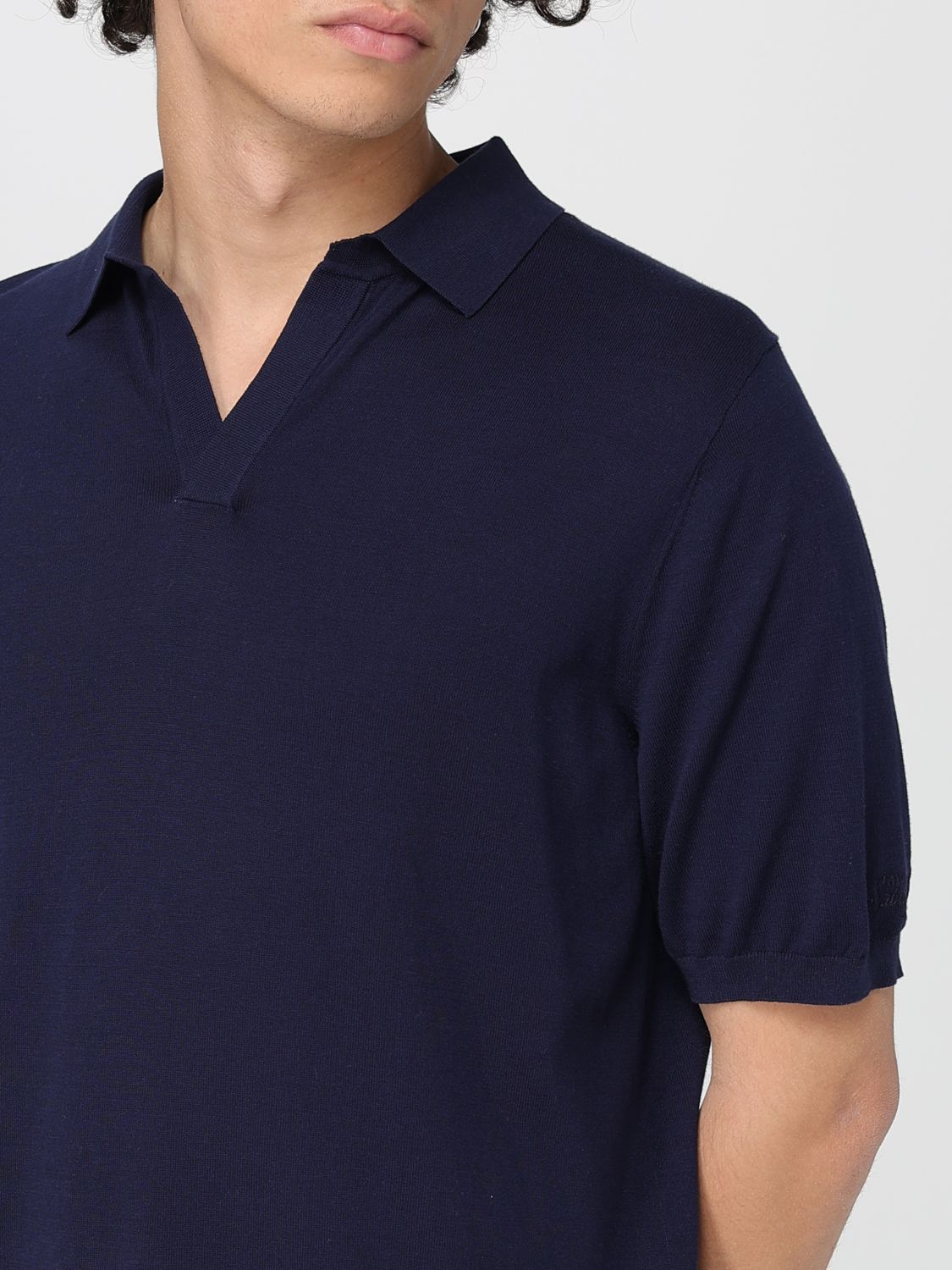 Polo Shirt MC2 SAINT BARTH Men color Navy