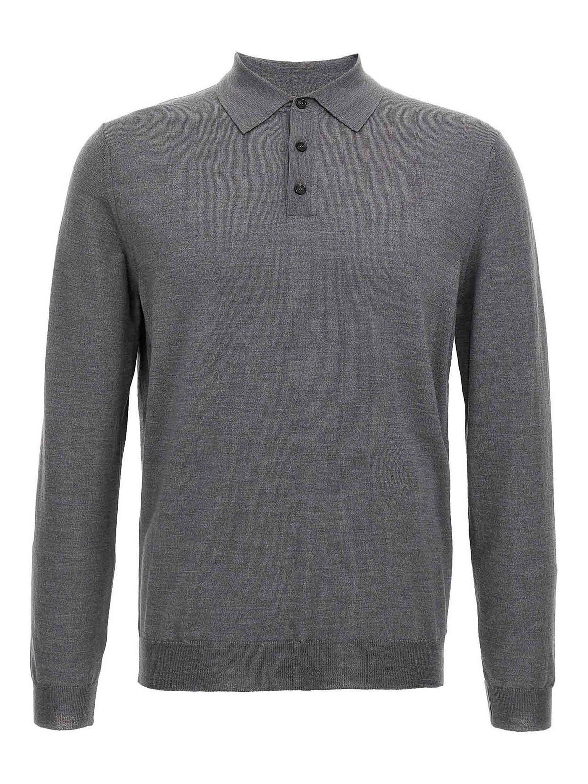 Virgin Wool Polo Shirt