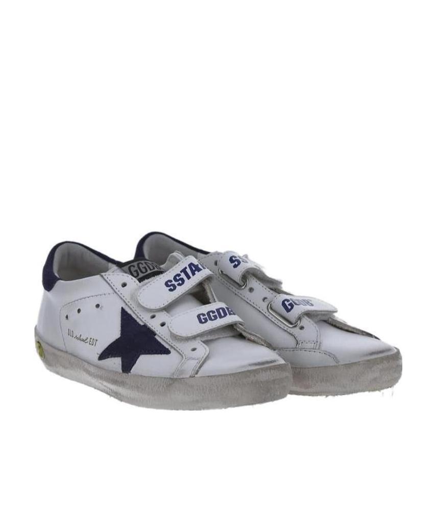 Golden Goose Kids Old School Velcro Strap Sneakers