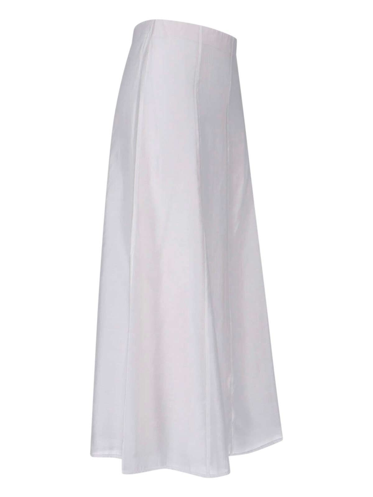 Midi Skirt In Lyocell Blend