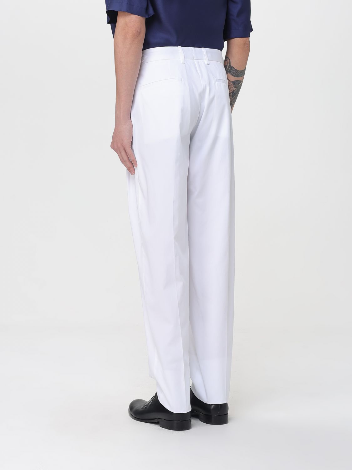 Pants Men color White