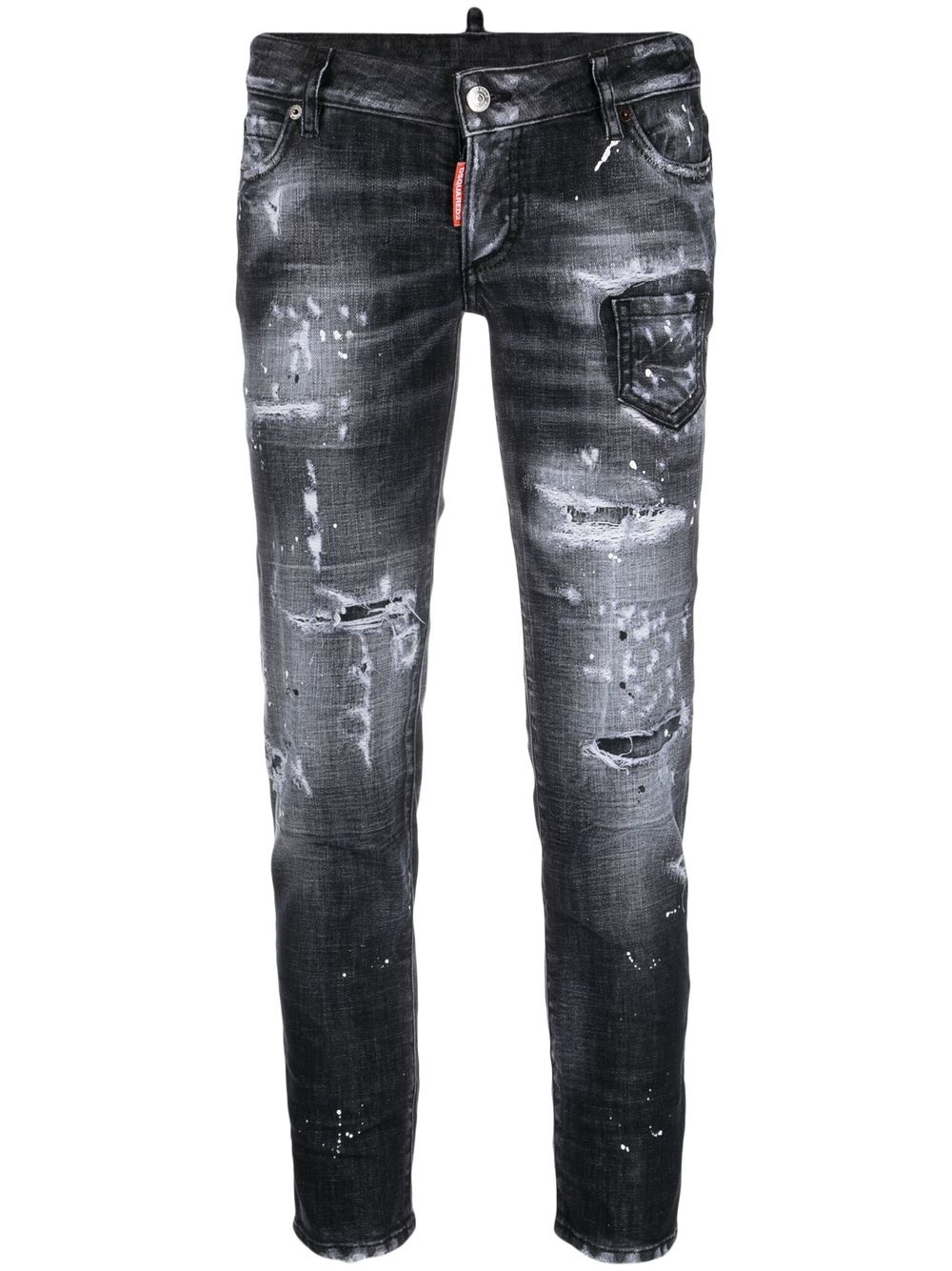 Jennifer cropped skinny jeans - Grey