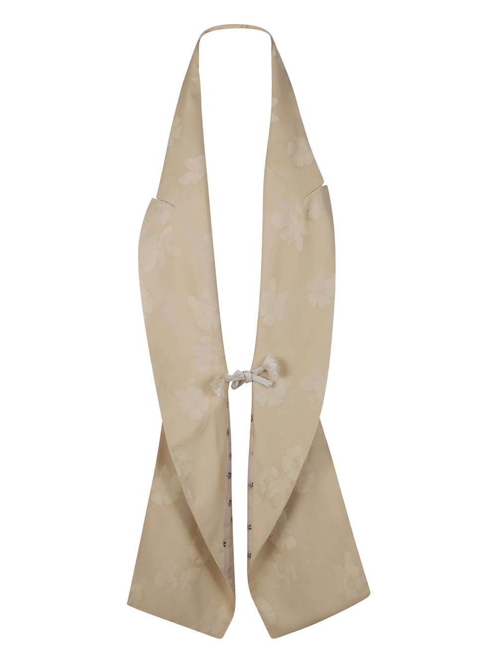 Cut-out waistcoat - Neutrals