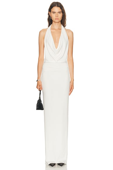 Eterne for FWRD Faretta Maxi Dress in Black - Black. M also in L, S