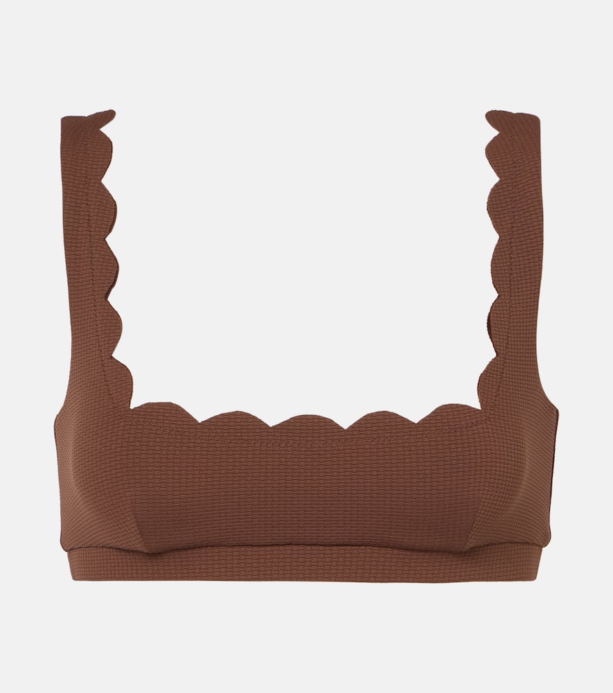 Mini Palm Springs scalloped bikini top