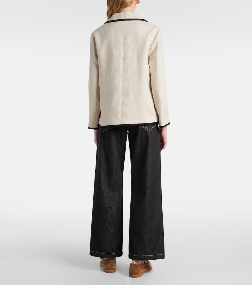 Leslie linen jacket
