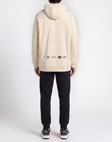 Man Sweatshirt Ivory Size S Cotton