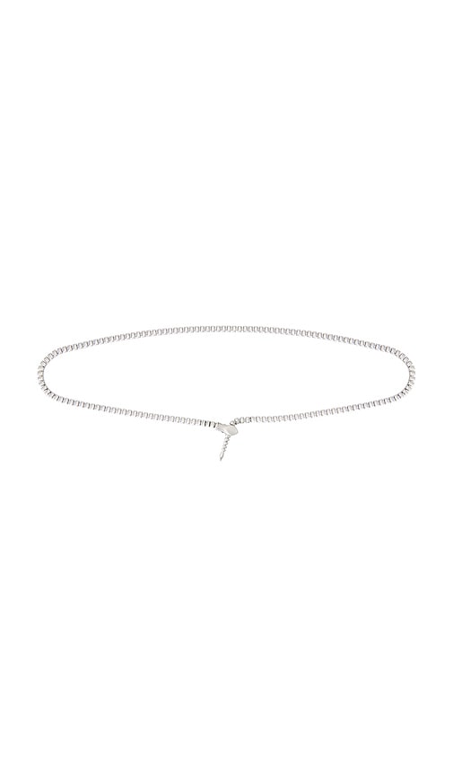 Petit moments GÜRTEL SNAKE in Metallic Silver